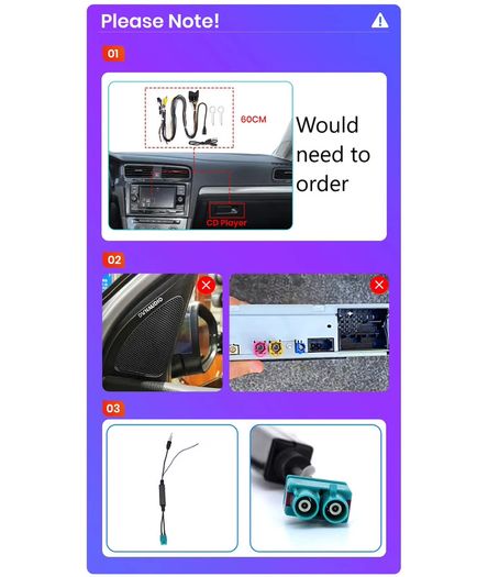 Car Radio for Volkswagen VW Golf 7 MK7 GTI 2012 2013 -2020 Car Play Android Auto Multimedia Player Stereo Auto radio Head Unit
