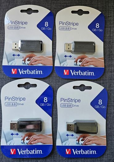 Verbatim USB 2.0 8GB Drives