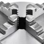 4 Jaw Self-Centering Lathe Chuck 125 mm Steel Image 5