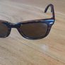 Ray-Ban Polarised Wayfarer Folding175 RB4105 710/57 including case. missing left arm Image 3