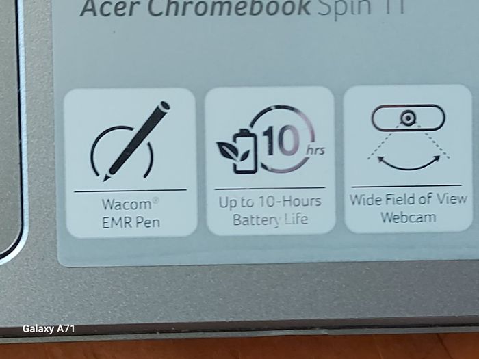 ACER CHROMEBOOK CP311 Series, Model N17Q8, 32GB HDD, in excellent condition, excellent Battery
