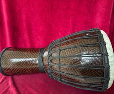 Remo Paulo Mattioli signature djembe, rope tuned