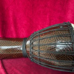 Remo Paulo Mattioli signature djembe, rope tuned