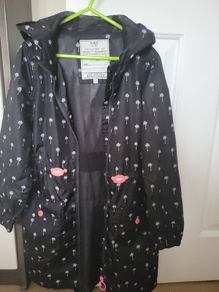 M&S Girls Waterproof light raincoat