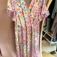 Silk fred midi dress