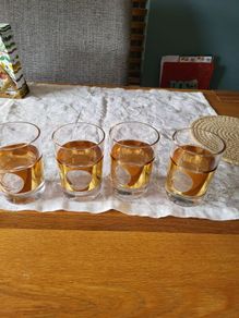 Unique Rare Versace drinking tumblers
