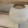 4 Light Opal Globe Bar Pendant Satin Gold Image 5