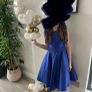 confirmation dress age 11 , blue , beading . Image 4