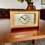 Vintage Working Post Modern Staiger Chrometron Gilt Metal Quartz 1970s Image 2