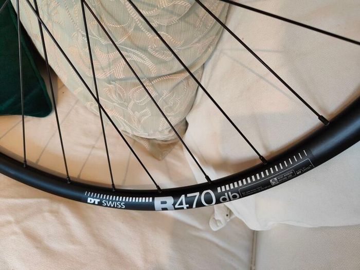 Bike wheels, Gravel/CX Tubeless Wheels, DT Swiss R470DB, Wheelset, Used