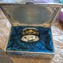 Black and Gold Stamped Sterling Silver Newbridge Bracelet Image 2