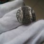 1573 Silver Sixpence Coin Image 4