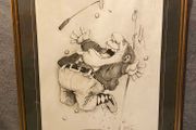 Golfer Breaking par,