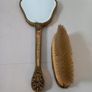 Vintage mirror and brush Image 5