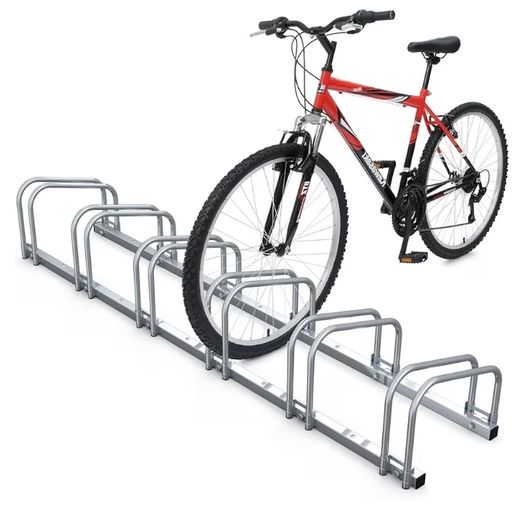 6 Bike Stand Floor or Wall mounted bike rack for garage Bicycle Parking rack Cycle Storage Locking Stand