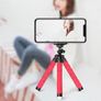 Phone/Camera Octopus Tripod Stand Red Image 5