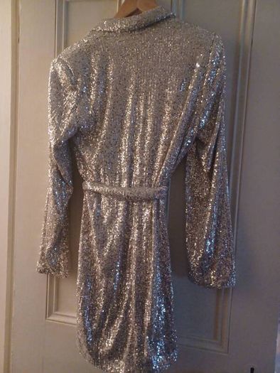 Next sequin blazer dress