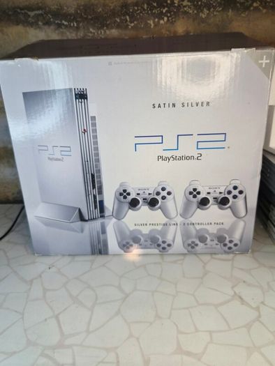 Ps2 Satin Silver Boxed
