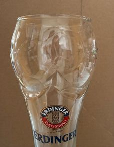 Vintage Erdinger Football top Glass