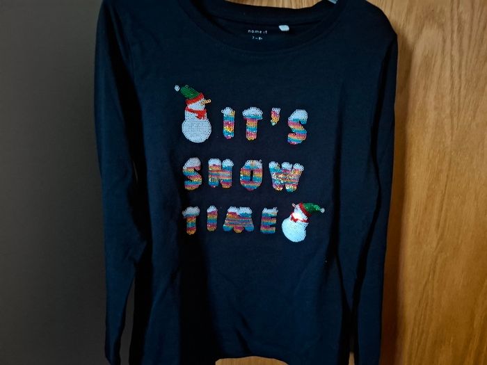 Girls Name it christmas top