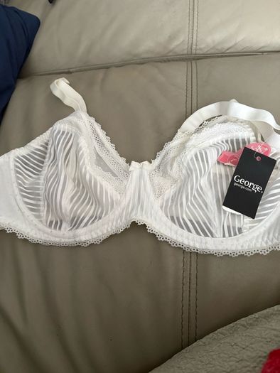 white bra 36DD