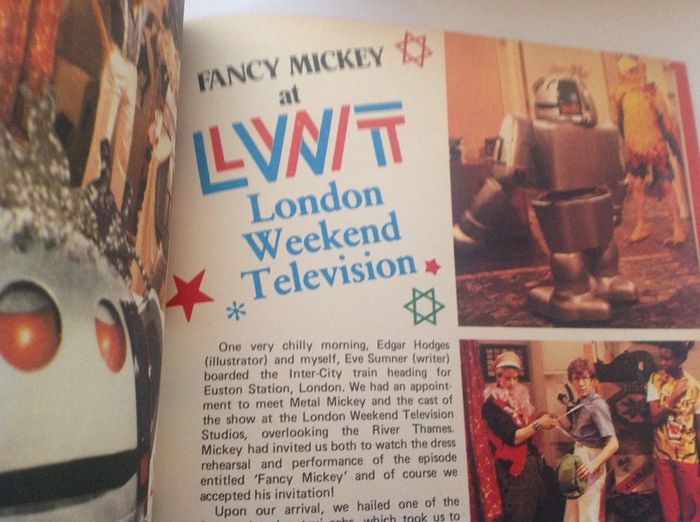 Vintage 1984 Metal Mickey Annual