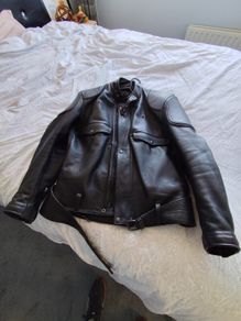 ASP Albert Dann Leather Motorcycle Jacket