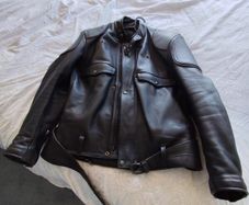 ASP Albert Dann Leather Motorcycle Jacket