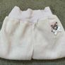 baby girl fleece pants bottom 56cm 0-3 months Image 3