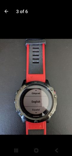 Garmin Fenix 5X Sapphire watch