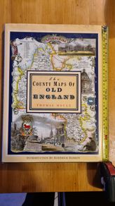 The County Maps Of Old England By Thomas Moule. Large Volume Hardback With Dustjacket In Very Good Condition.