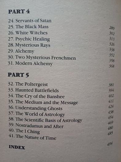 The Book of Great Mysteries by Colin Wilson (Paranormal Paperback 1986)