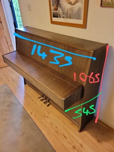 Petrof Upright Piano Delivered