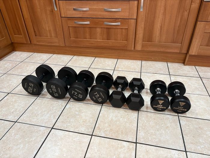 Commercial Dumbbell Set, Selling Cheap!!!