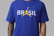 Nike Air Jordan x Brazil Football T Shirt XS Adult Brand New with Tags
