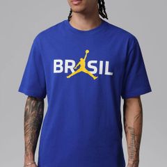 Nike Air Jordan x Brazil Football T Shirt XS Adult Brand New with Tags