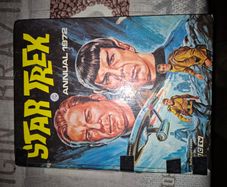 4 Old Annuals Star Trek 1972, High Chaparral 1972, Daktari 1969 and Vulcan 1977, Postage Available or collection,