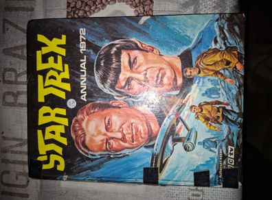 4 Old Annuals Star Trek 1972, High Chaparral 1972, Daktari 1969 and Vulcan 1977, Postage Available or collection,
