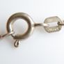 Vintage 925 Sterling Silver Snake Chain Necklace length 19" - 4,4g Image 9