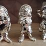 silver plated snow white moneybox & the 7 dwarfs Image 6