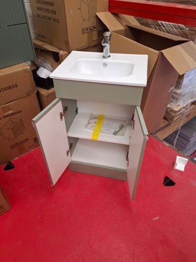 Deann 500 floor standing unit and basin multiple colours