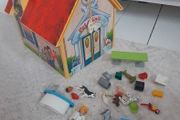 Playmobil foldable pet CLINIC HOSPITAL with carry handle