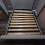 King Size, Grey Lucia Upholstered Bed Frame Image 3