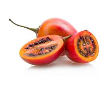 Tamarillo seeds. Solanum Betaceum