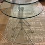 Contemporary next of three glass tables Image 3