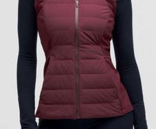 Lululemon goose down for it all zip up