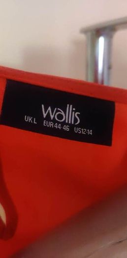 Wallis red long sleeve embroidered beaded blouse for women size UK18 EU46 Perfect condition  Postage included