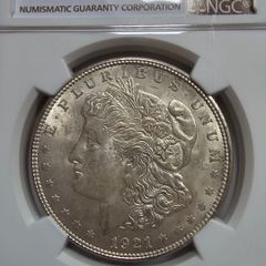 1921 Morgan Silver Dollar Certified NGC MS