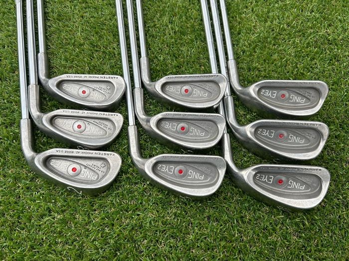 Full set of golf clubs