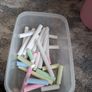 chalk eraser and chalk Image 3